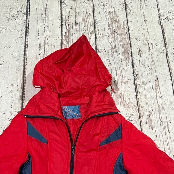 Women's Red Cyclone Ski Skiing Snowboarding Winter Outwear Zip up Jacket - Picture 7 of 10